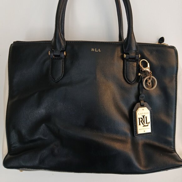 Ralph Lauren Leather Satchel - Picture 1 of 15